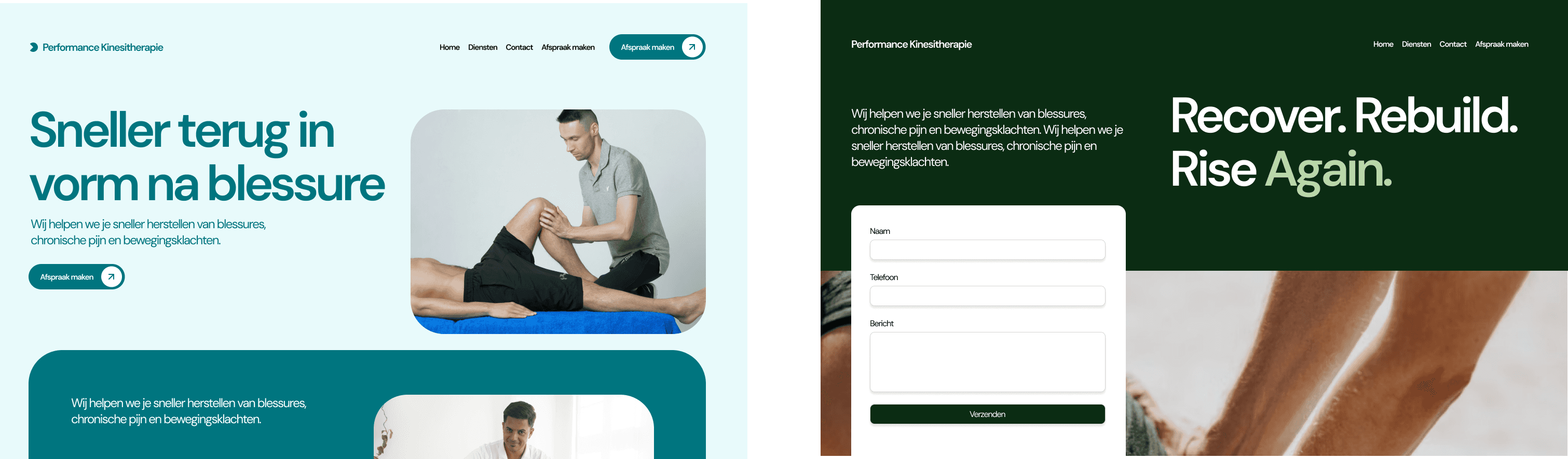 Voorbeelden van kinesist websites