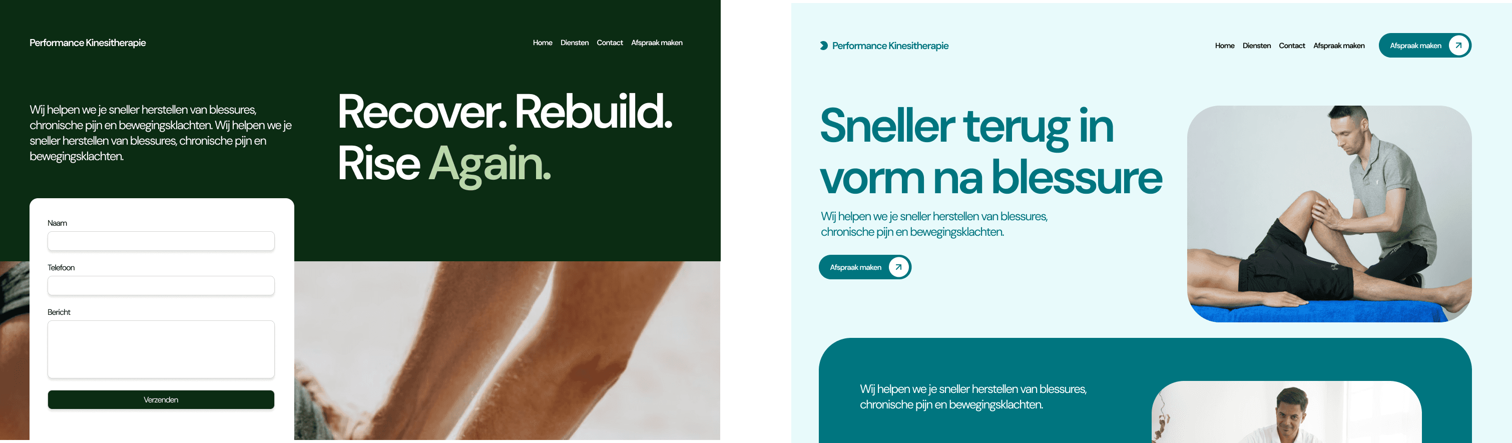 Voorbeelden van kinesist websites